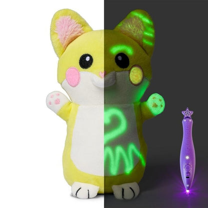 Luminous Animal Plush Doll with Glow Pen