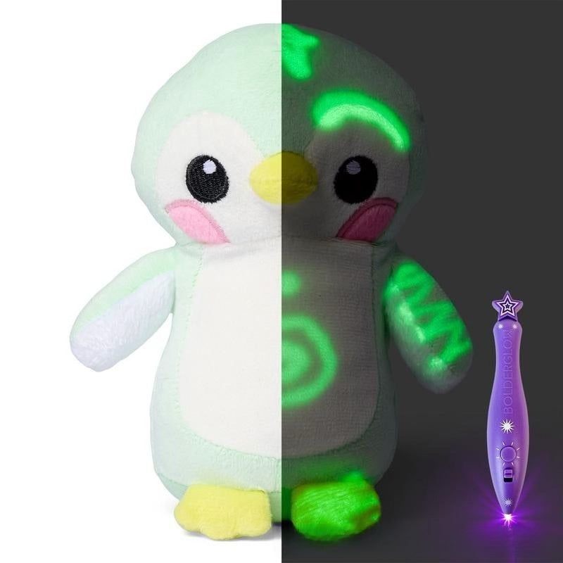 Luminous Animal Plush Doll with Glow Pen